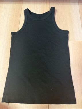 Target Black Ribbed Tank Top - Women's Sleeveless Knit